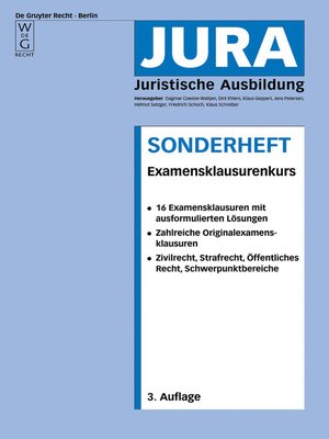 cover image of Examensklausurenkurs